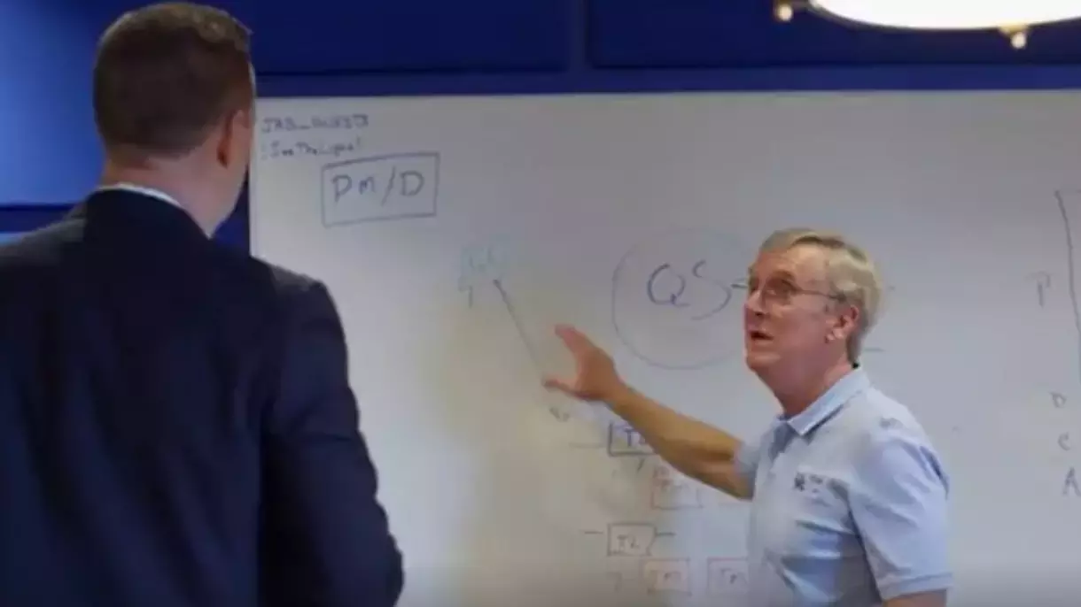 A picture of Rich Alloo with Mark Butler